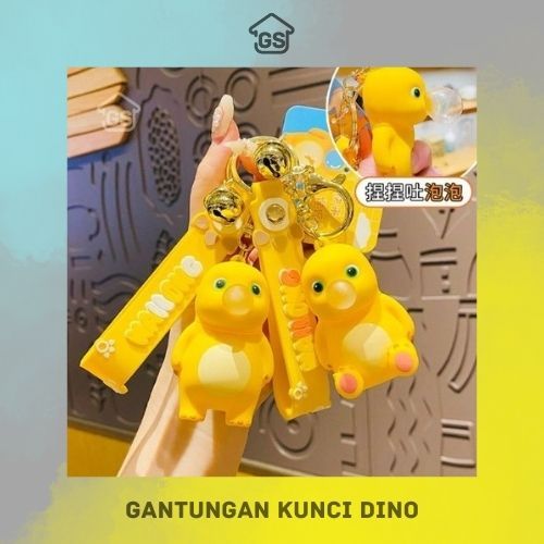 Termurah Nailong Dino Kuning Gantungan Keychain (ORI) New Varian Gantungan Kunci Dino