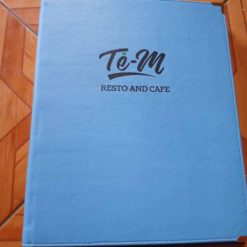 

cover menu caffe& hotel a4 model baud