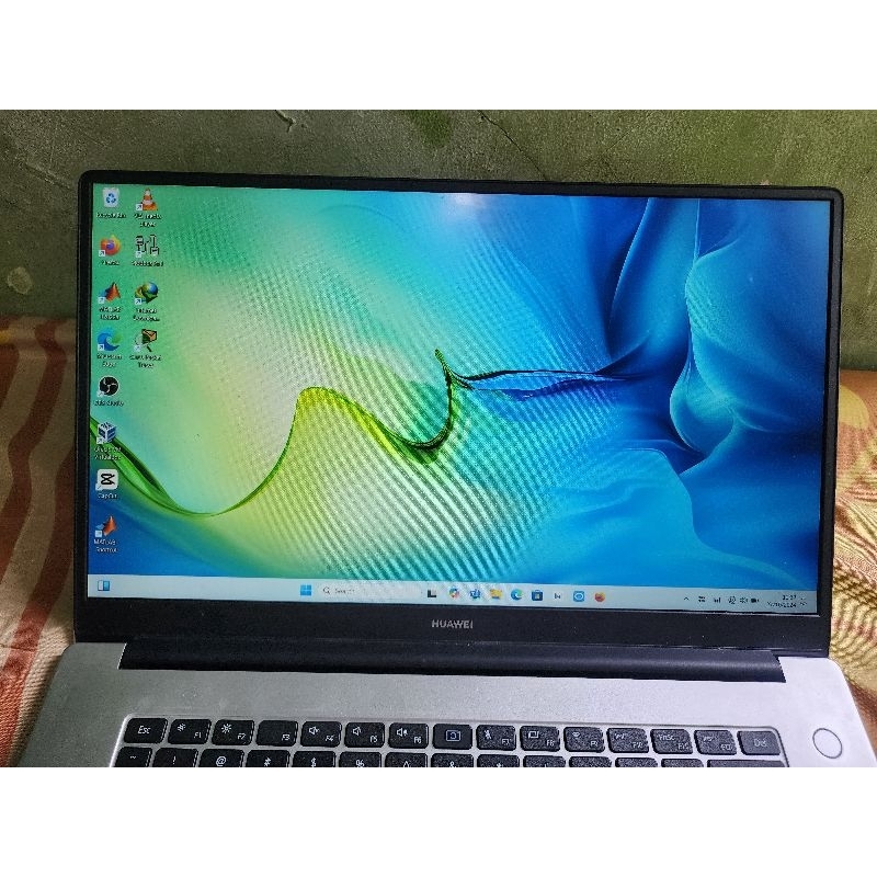 [Second Nett] Laptop Huawei Matebook D15 Ryzen7 5700U RAM8GB SSD512GB