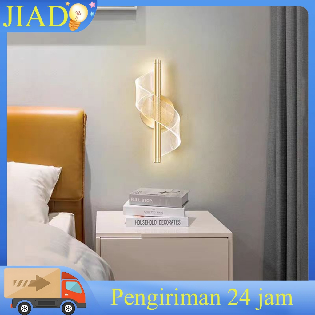 Lampu Hias Ruang Tamu Modern Lampu Dinding LED Minimalis Lampu Dinding Samping Tempat Tidur Lampu Di