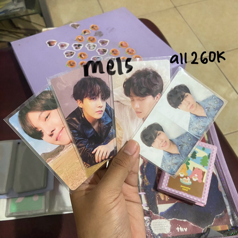 OFFICIAL PHOTOCARD BTS ALBUM TEAR Y O U R JHOPE