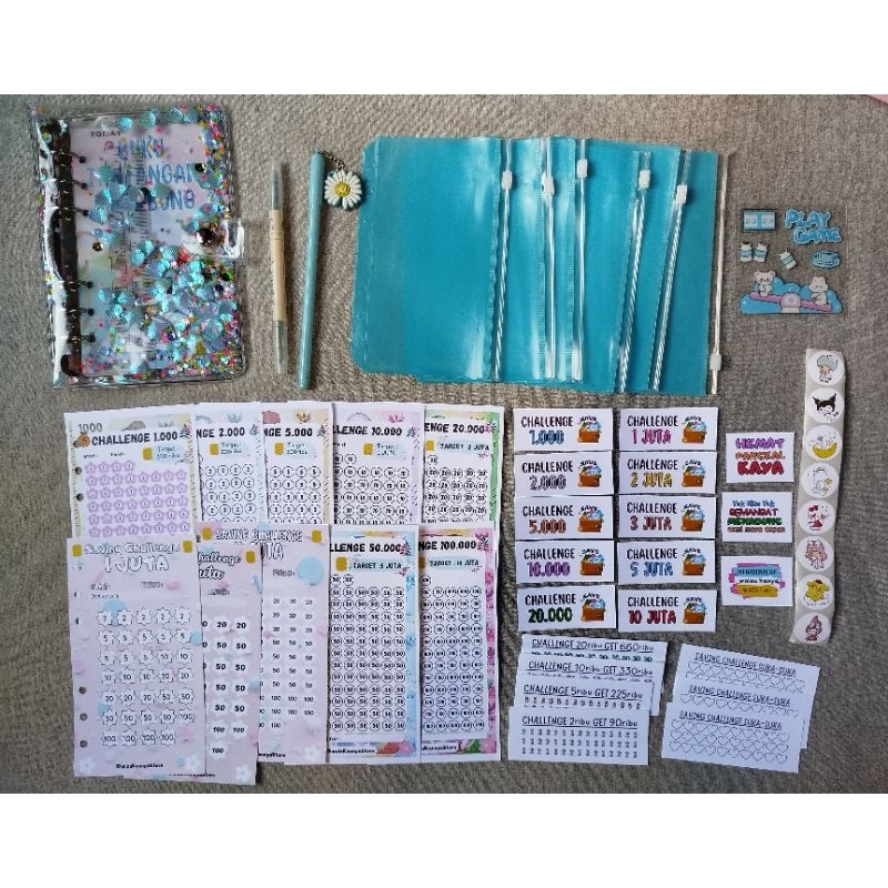 

paket binder sequin unyu