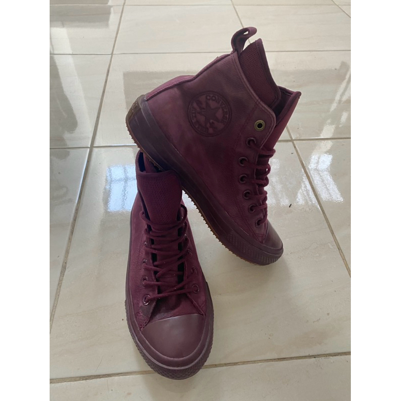 Converse Leather Counter Climate Maroon