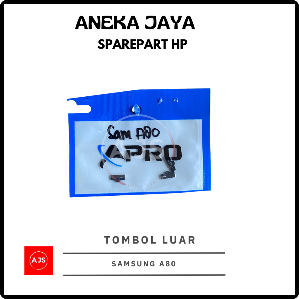 TOMBOL LUAR / KEYPAD / TOMBOL ON + OFF + VOLUME SAMSUNG A80