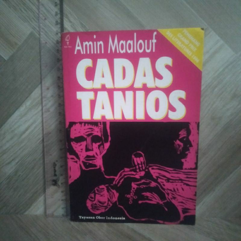 NOVEL ORIGINAL Cadas Tanios By Amin Maalouf