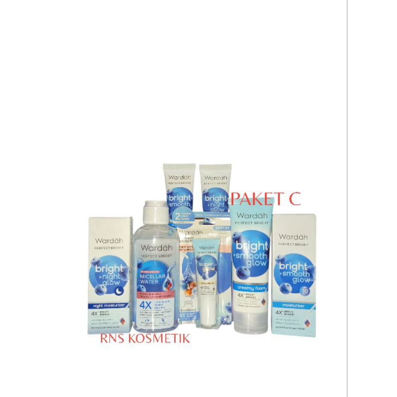 Wardah Paket Skincare Perfect Bright Series Untuk Kulit Normal