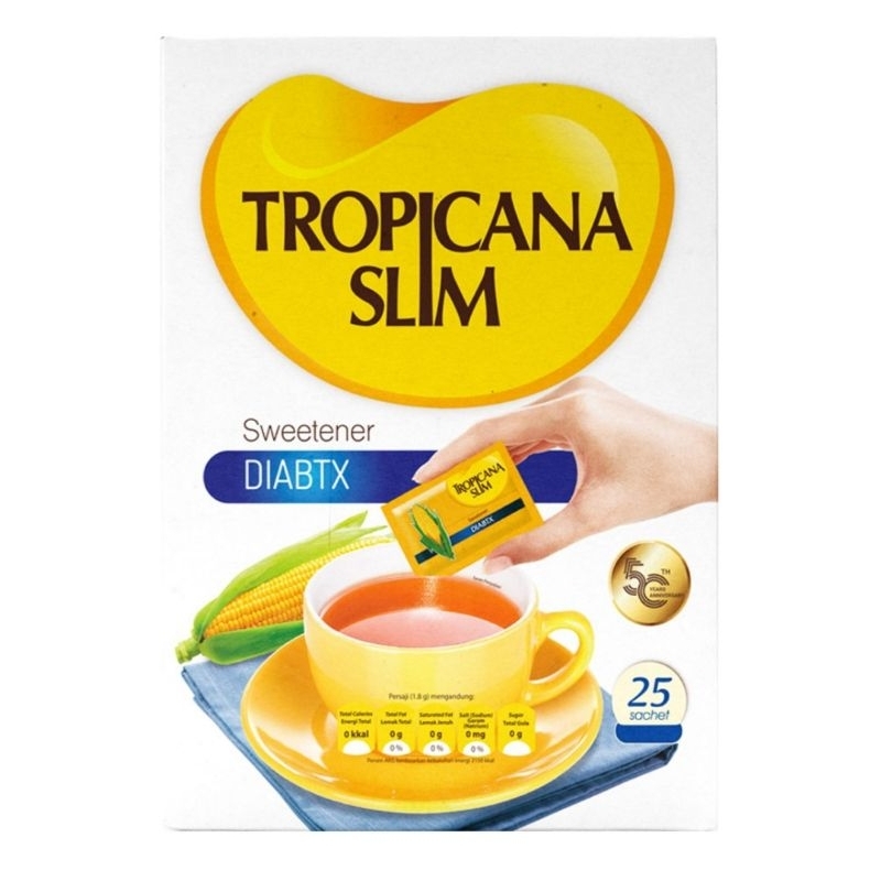 

Tropicana Slim Pemanis Nol Kalori Diabtx