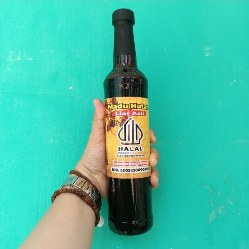 

Madu Hutan Murni 100% (HITAM) 1 Botol Marjan 450ml