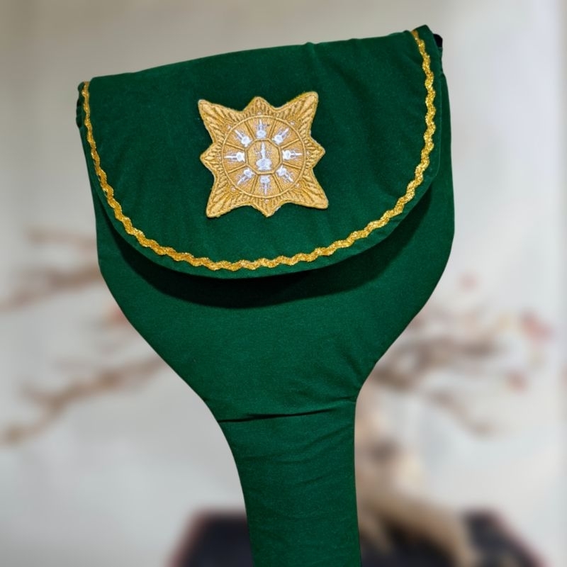 Singep Singkep Sarung Pelindung Keris Logo Surya Majapahit