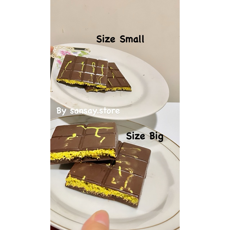 

RB COKLAT MIX Dessert Chocolatier Kunafe Pistachio LOKAL VIRAL