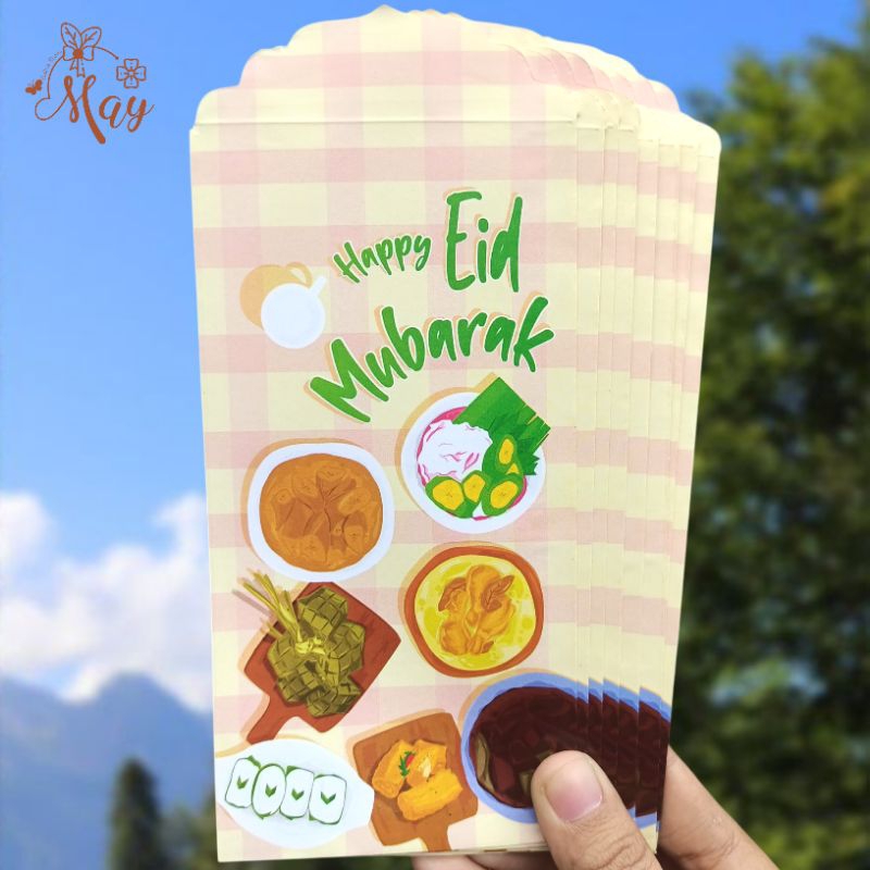 

isi 8 pcs Amplop SUPER JUMBO Amplop Lebaran besar gemoy viral