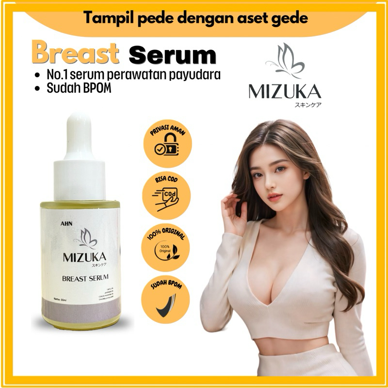 PAKET AMPUH PEMBESAR PAYUDRA MIZUKA SABUN DAN MIZUKA BREAST SERUM PAKET PENGENCANG PEMBESAR PAYUDARA