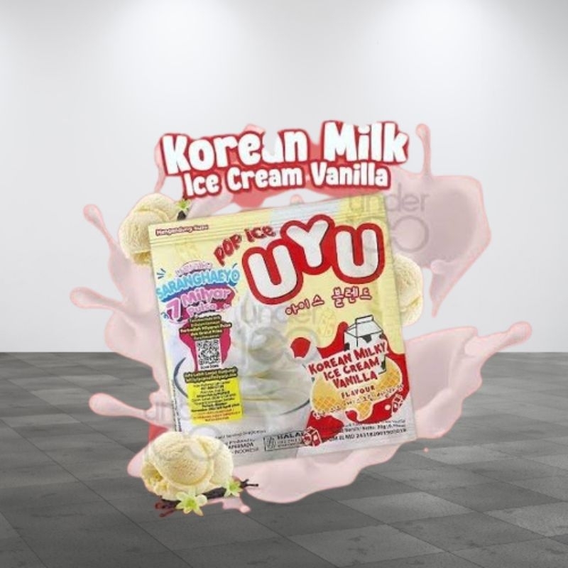 

Pop Ice Uyu Ice Cream Vanila 10 Sachet