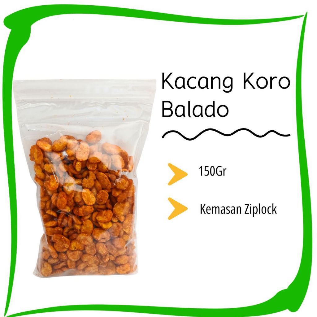 

Kacang Koro Balado 150gr