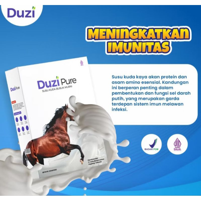 

Susu Kuda Liar Duzi Pure Menjaga Kesehatan Tulang dan Sendi 3 Box