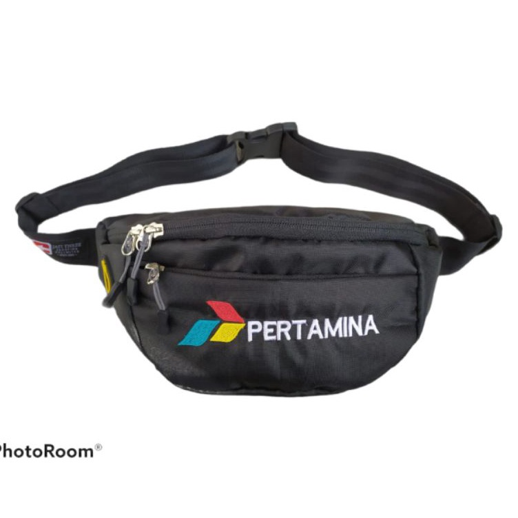 Promo baru Tas Pinggang SPBU PERTAMINA  Waistbag Spbu Pertamina