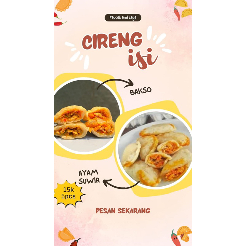 

Cireng Isi Ayam & Bakso