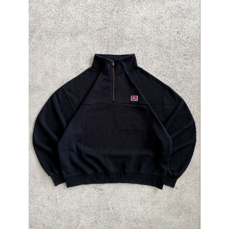 Ben Davis Halfzip Black Sweatshirt