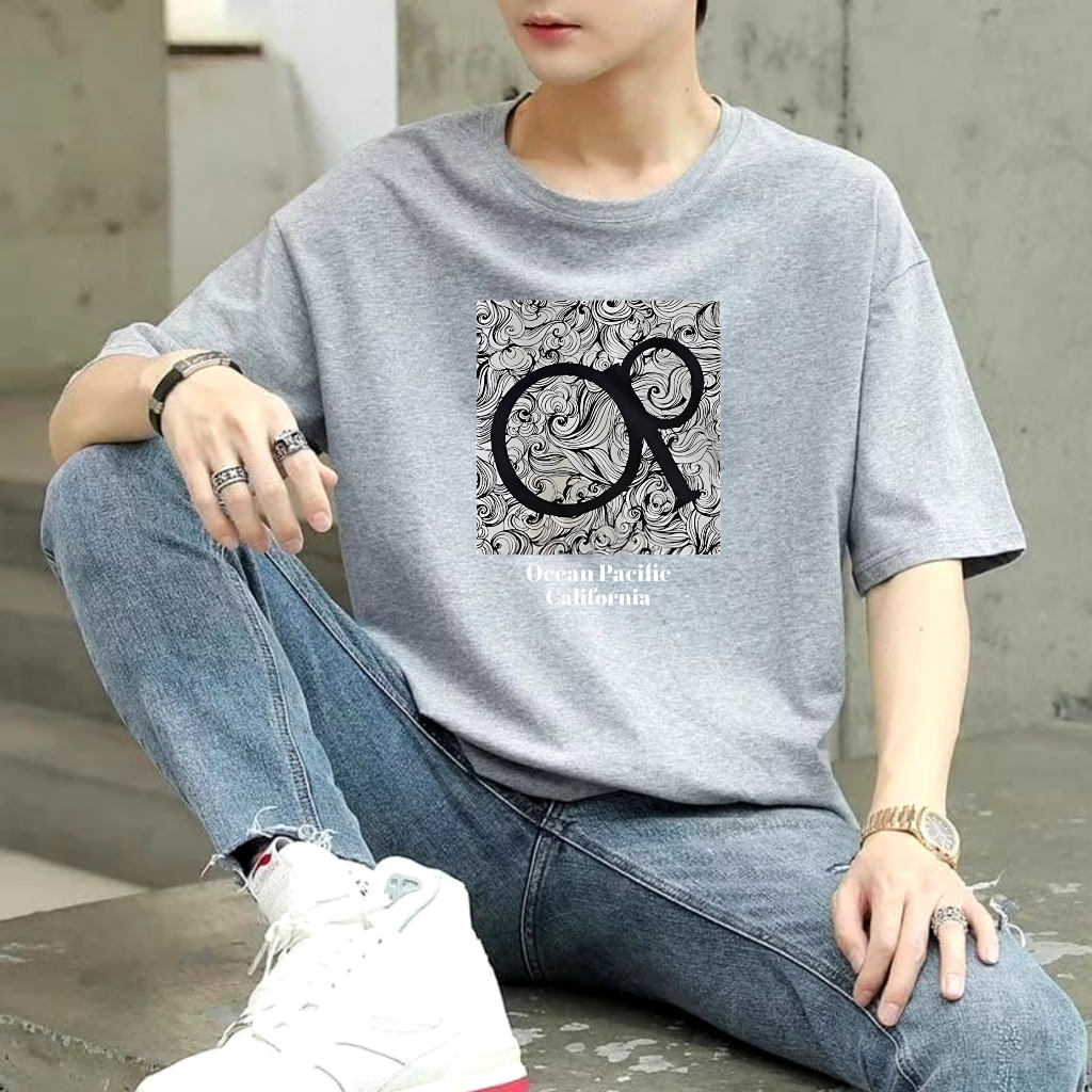 BAJU KAOS PRIA LENGAN PENDEK | BAJU KAOS PRIA OP | BAJU KAOS PRIA KEREN