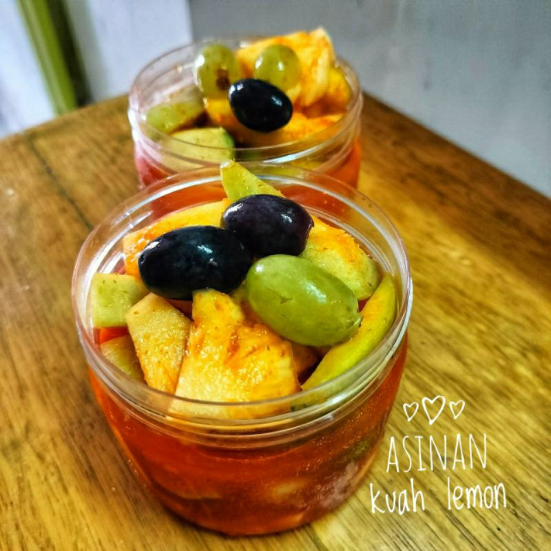 

Asinan Buah Kuah Lemon (Tanpa Cuka)