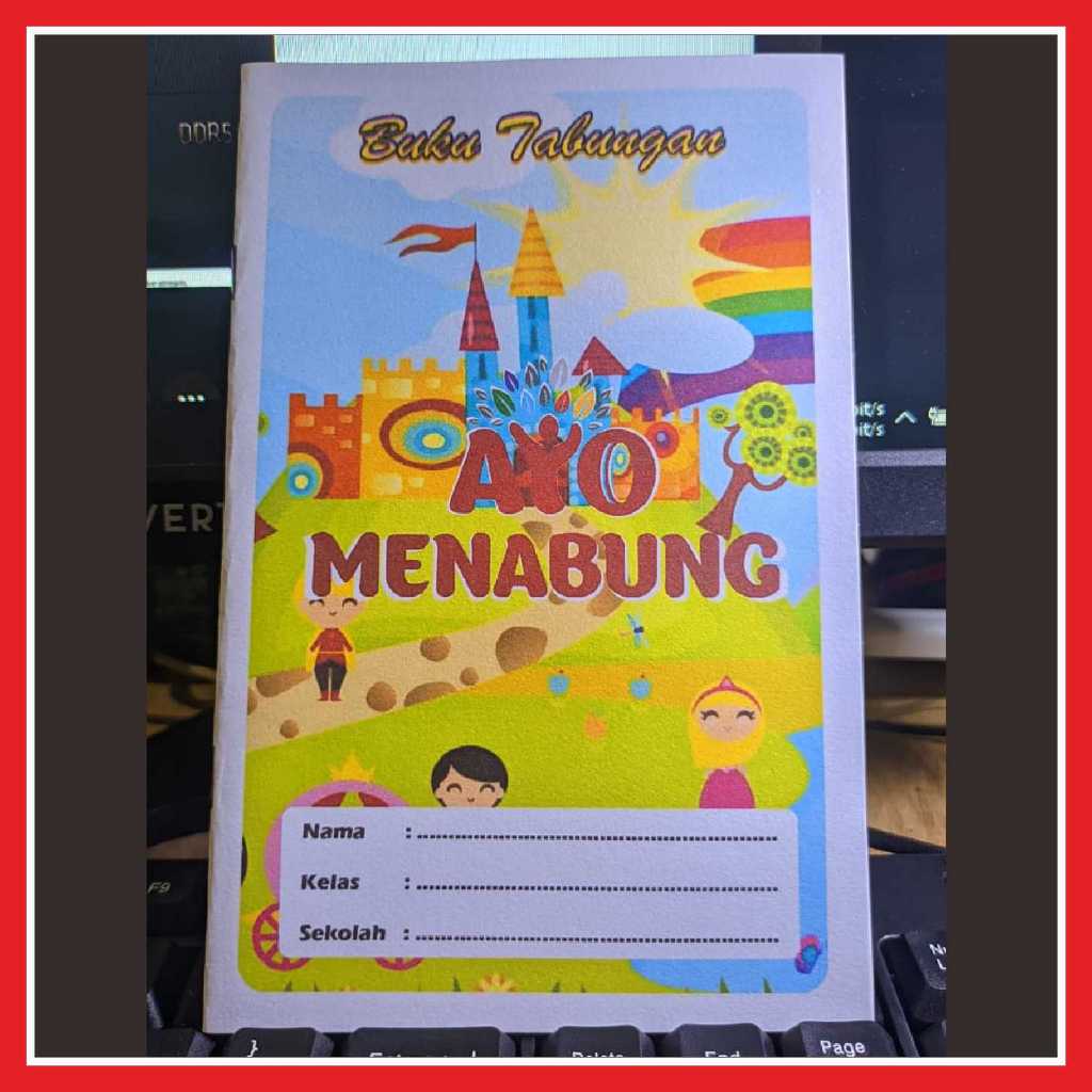 

Buku Tabungan Sekolah/Madrasah - ISTANA - Custom Cover Portrait - Isi 16 Halaman