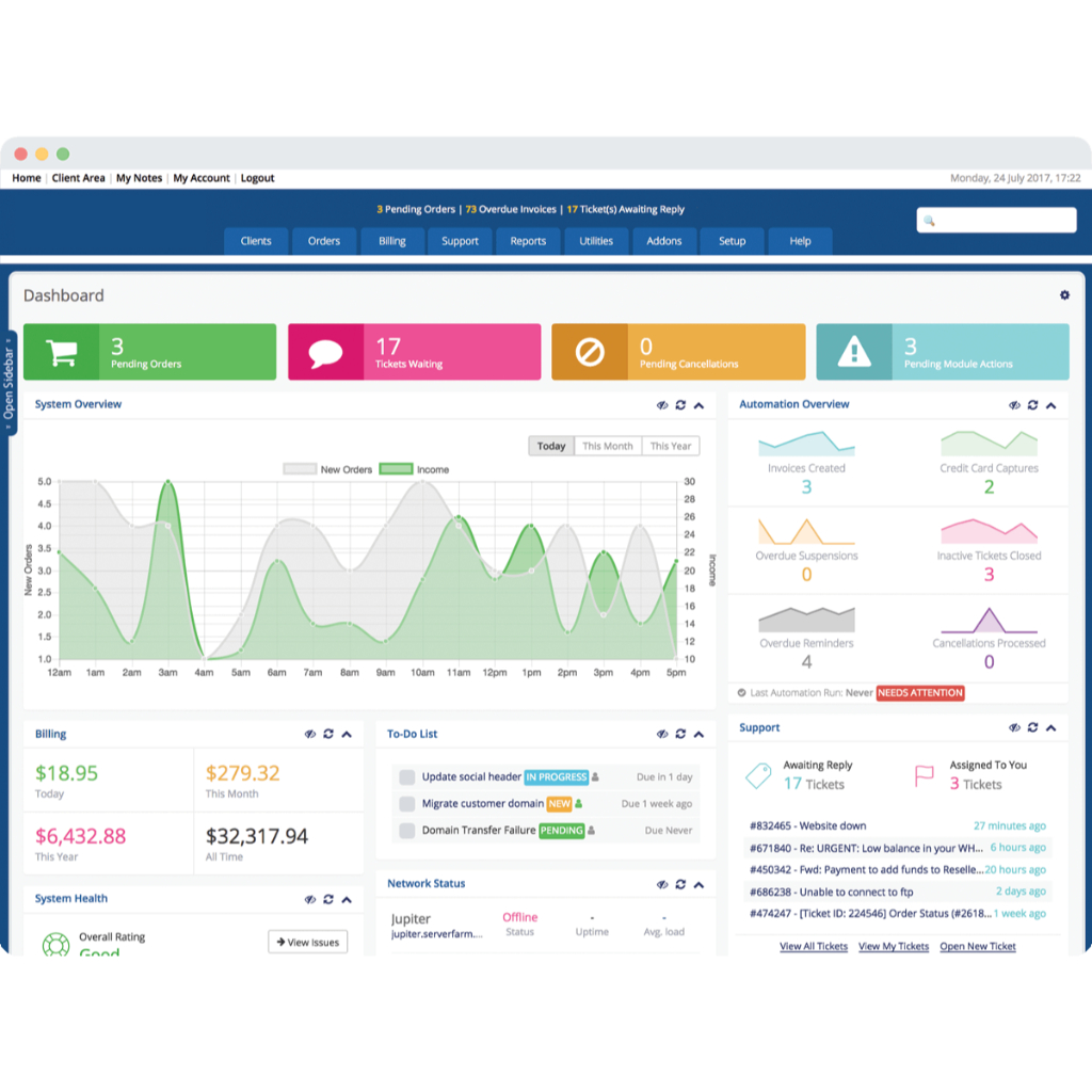 WHMCS 8.13.1 LIFETIME license - Web Hosting Billing & Automation Platform