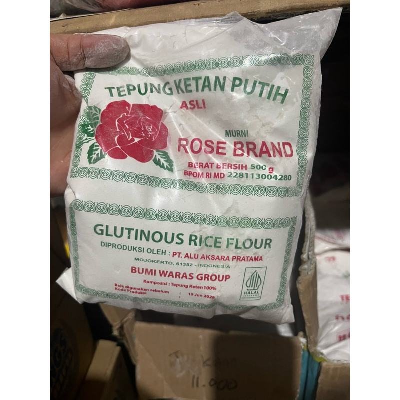

tepung ketan rosebrand 500g