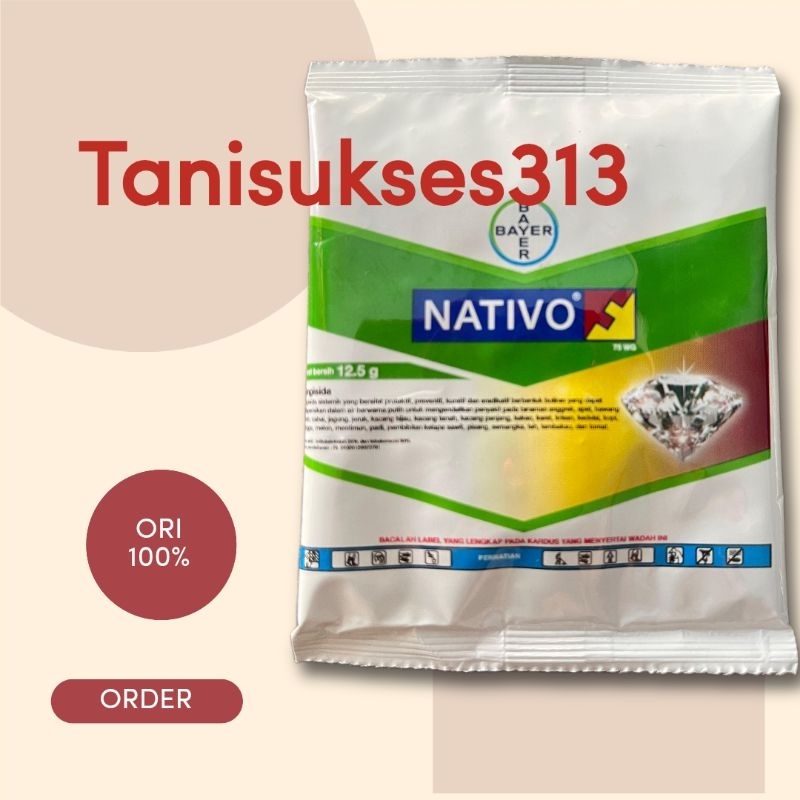 Fungisida nativo 12,5gram obat jamur tanaman Nativo 12,5gram