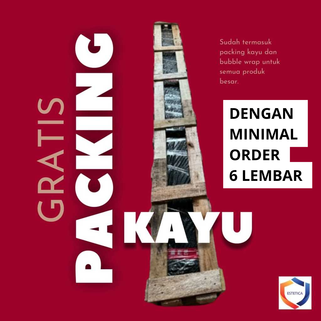 WPC Wood Wall Panel PVC Dekorasi Dinding Wallpanel WoodPanel Stiker Hiasan Dinding Wallpaper