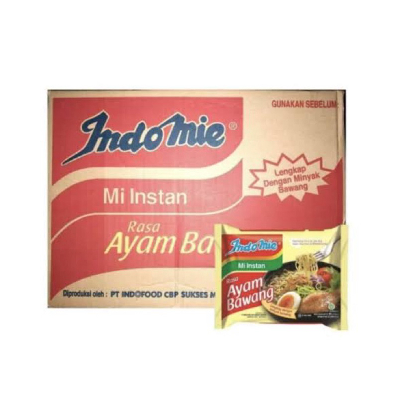 

Indomie Ayam Bawang / 1 Dus / 40 Pcs