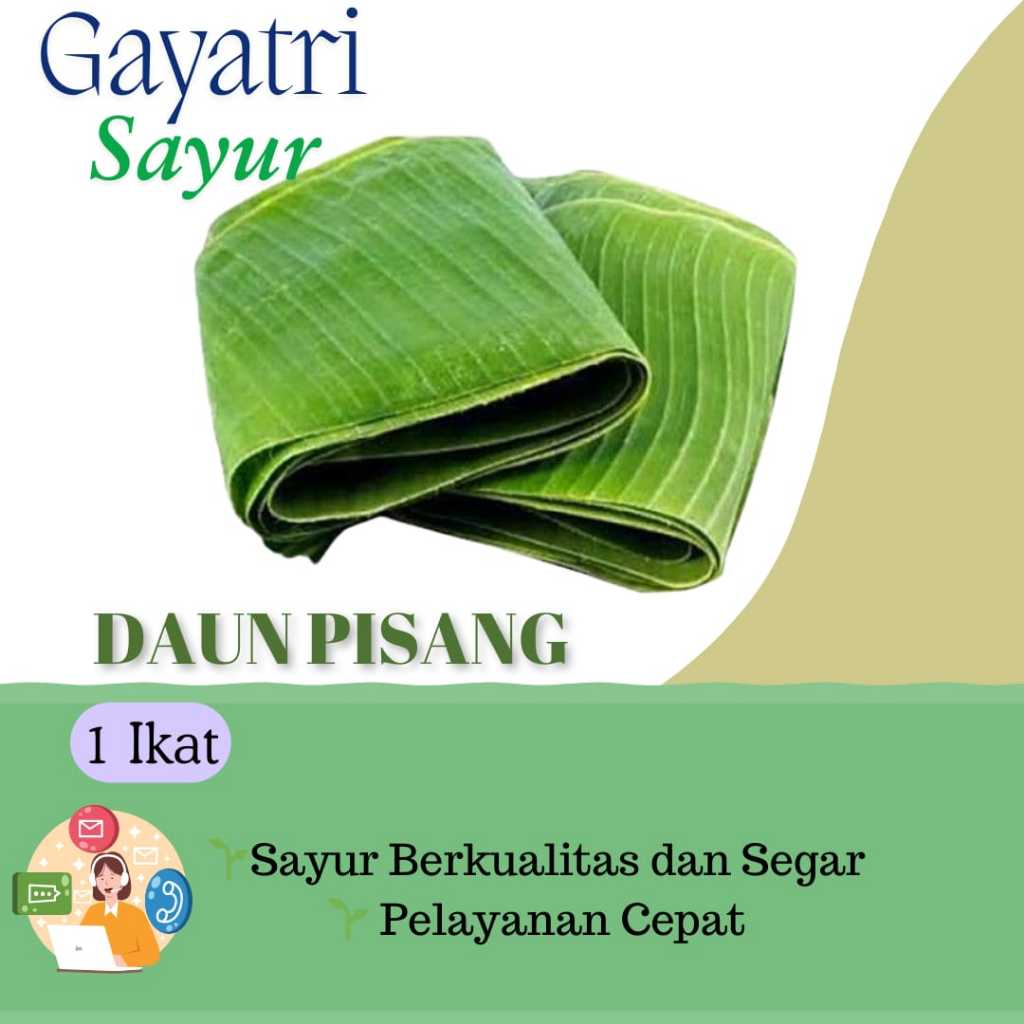 

Daun Pisang 1 Ikat - Dewi Sri Mart