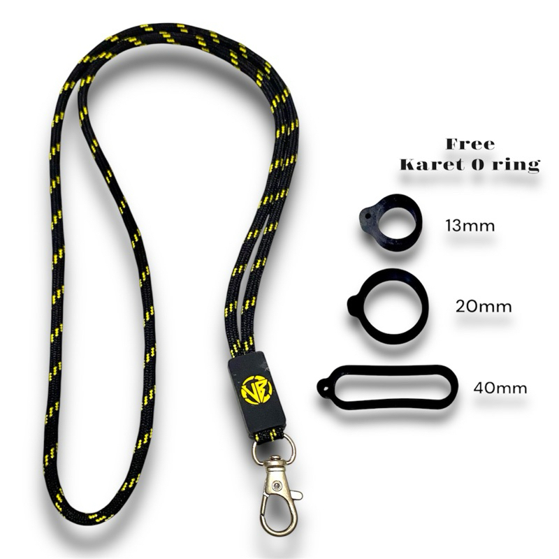 

tali lanyard kalung gantungan multifungsi bisa untuk hp , id card holder dll