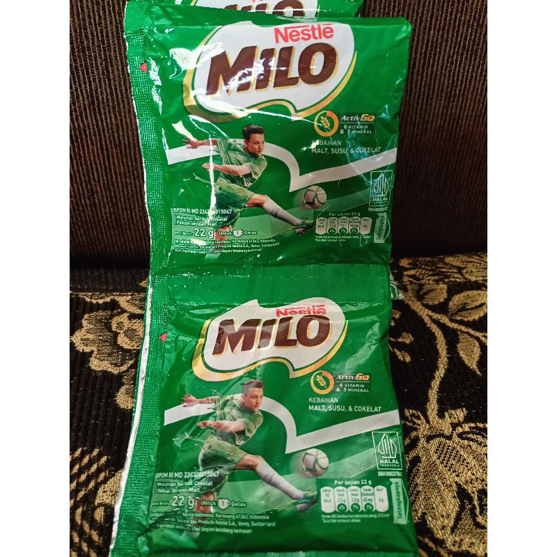 

milo aktiv go kemasan 22g