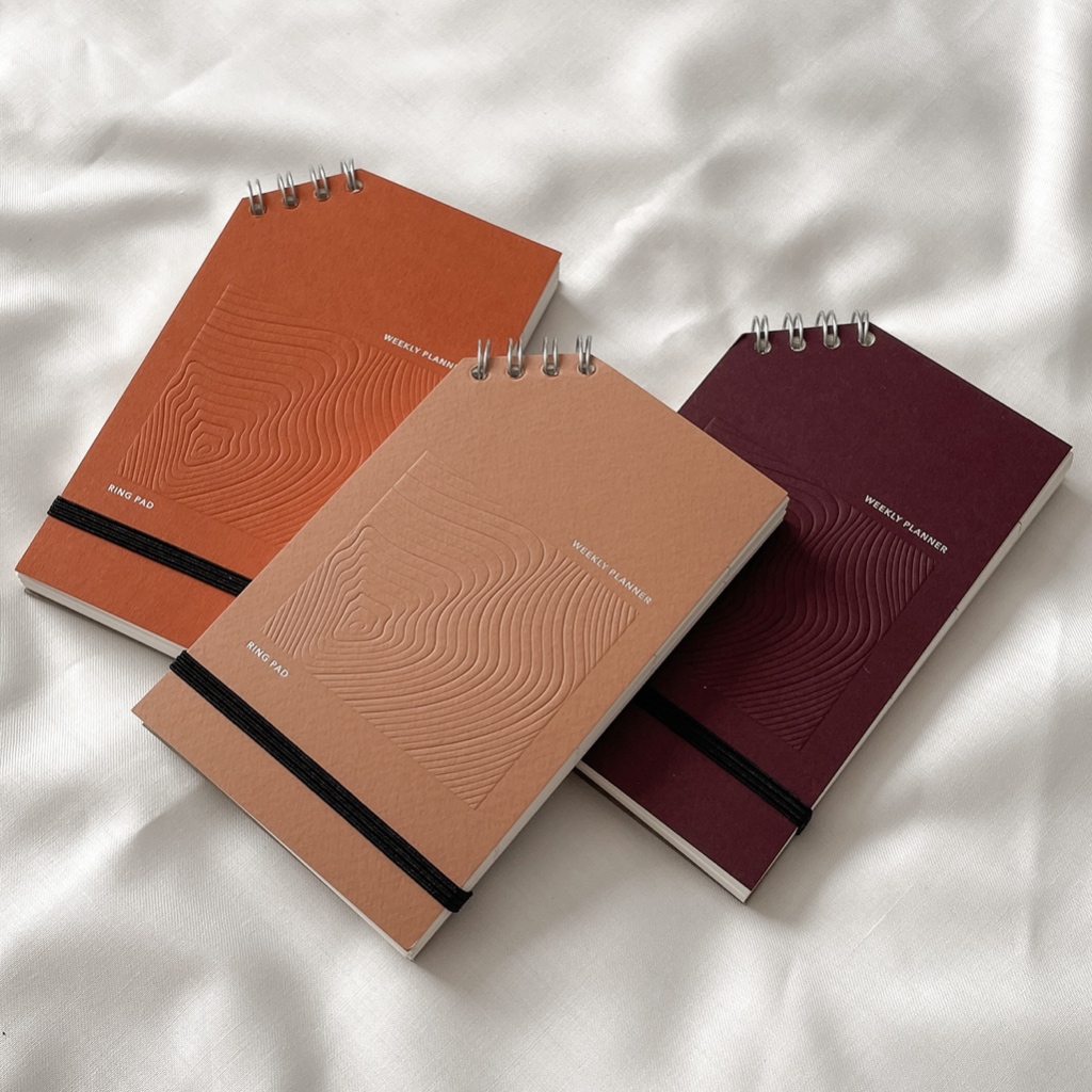 

HJK Notebook Mini / Notebook Aesthetic / Weekly Planner / Buku Mini / Buku Catatan Kecil / Notebook