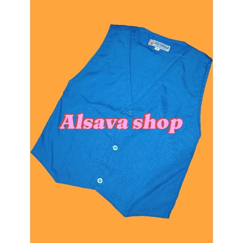 Seragam Sekolah Rompi Tk Warna Biru Benhur