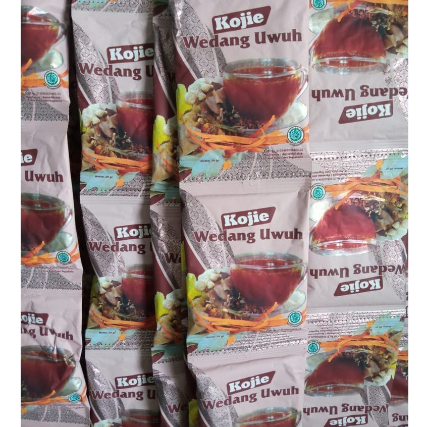 

Wedang Uwuh kojie Freshnan Komplit 1 renteng isi 20 sachet - Minuman Tradisonal Wedhang Uwuh