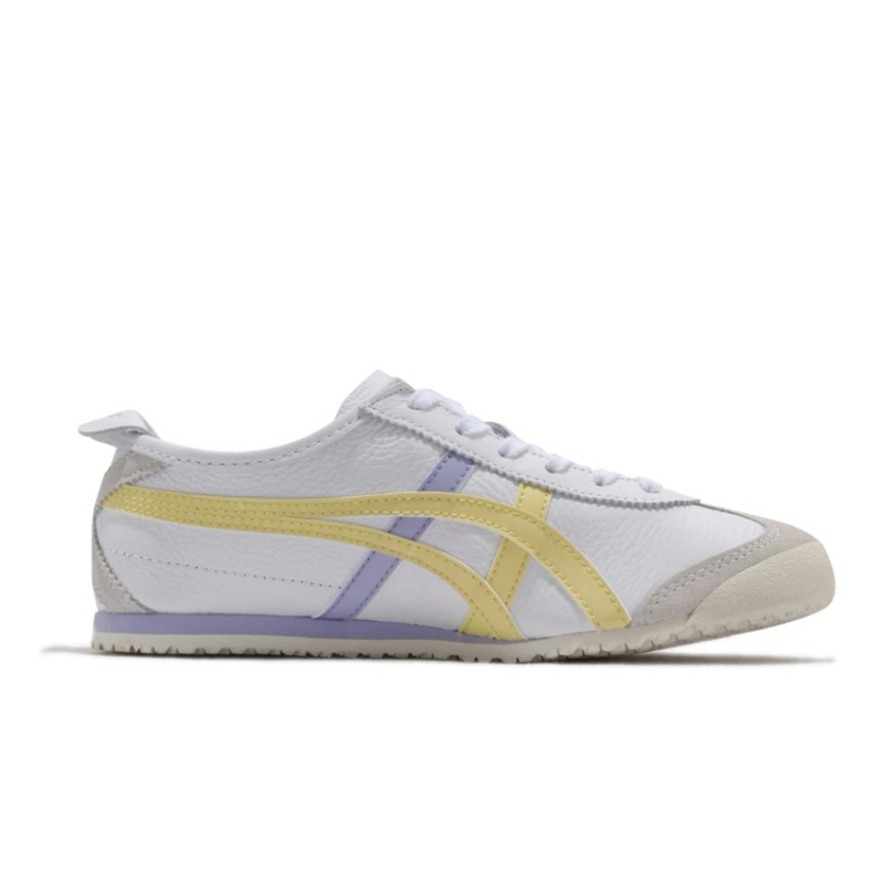 Sepatu Pria/Wanita Onitsuka Tiger Mexico 66 White Acid Yellow Original