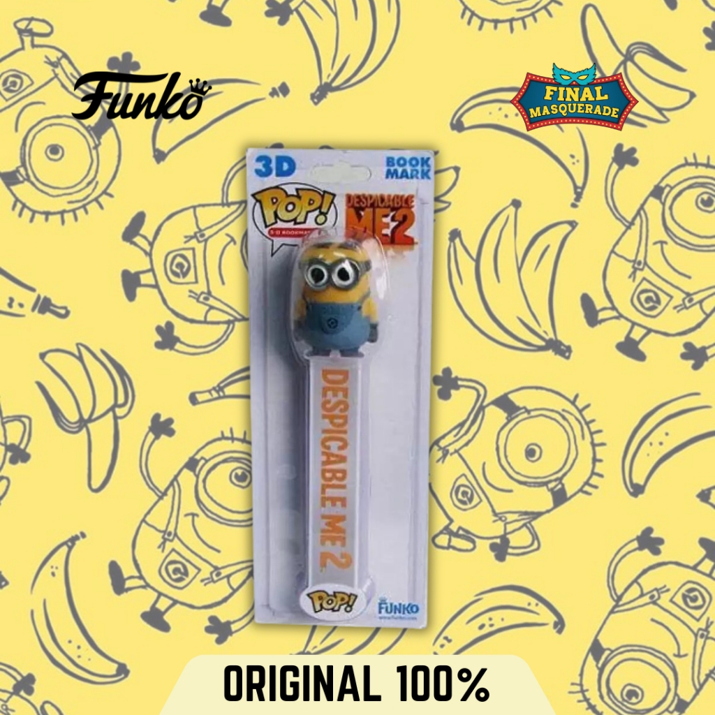 

PEMBATAS BUKU MINION (DESPICABLE ME 2) || ORIGINAL FUNKO 100%