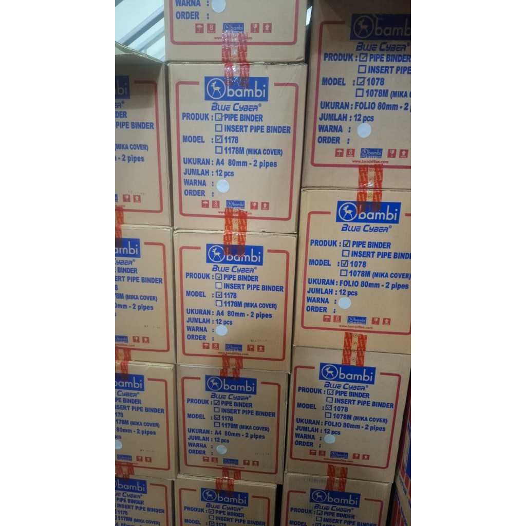 

Ordner Pipe Binder With Full Spine 4 Colour Labels A4 80mm #1178 KING JIM ( 1 DUS 12 PCS )
