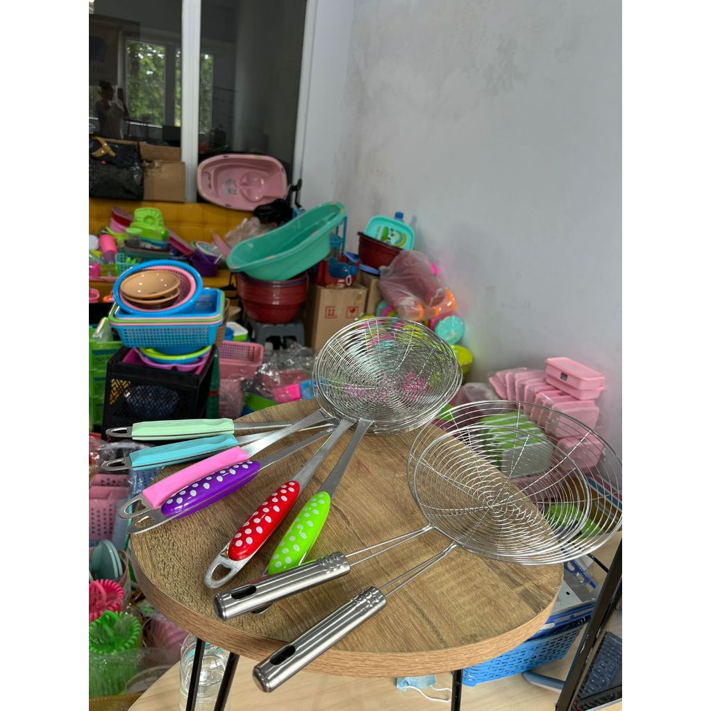 SEROKAN STAINLESS / SEROKAN GORENGAN / SEROKAN GAGANG / SEROKAN MASAKAN / SEROKAN SERBAGUNA