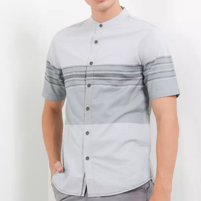 Kemeja Koko Cardinal Jeans Lengan Pendek