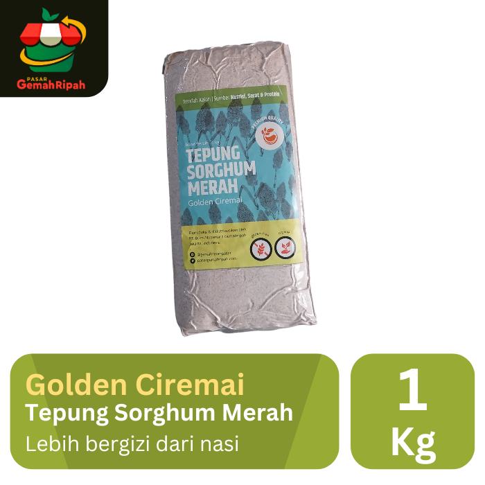 

Tepung Sorghum Golden Ciremai 1 kg