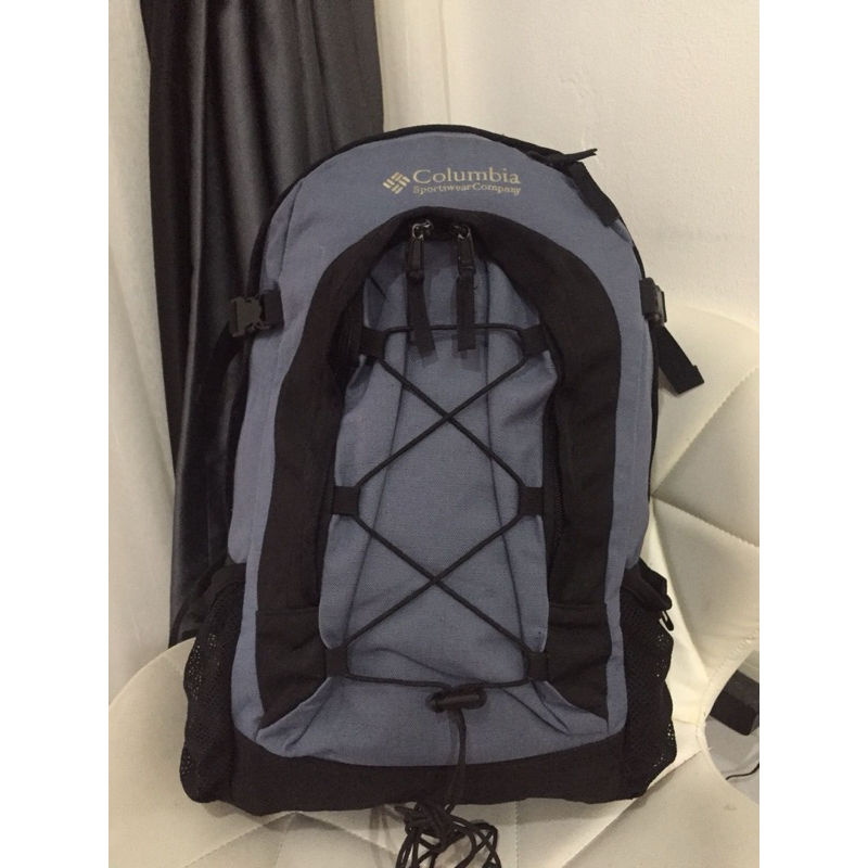 Ransel Columbia 23L backpack biru ransel gunung hiking canvas preloved