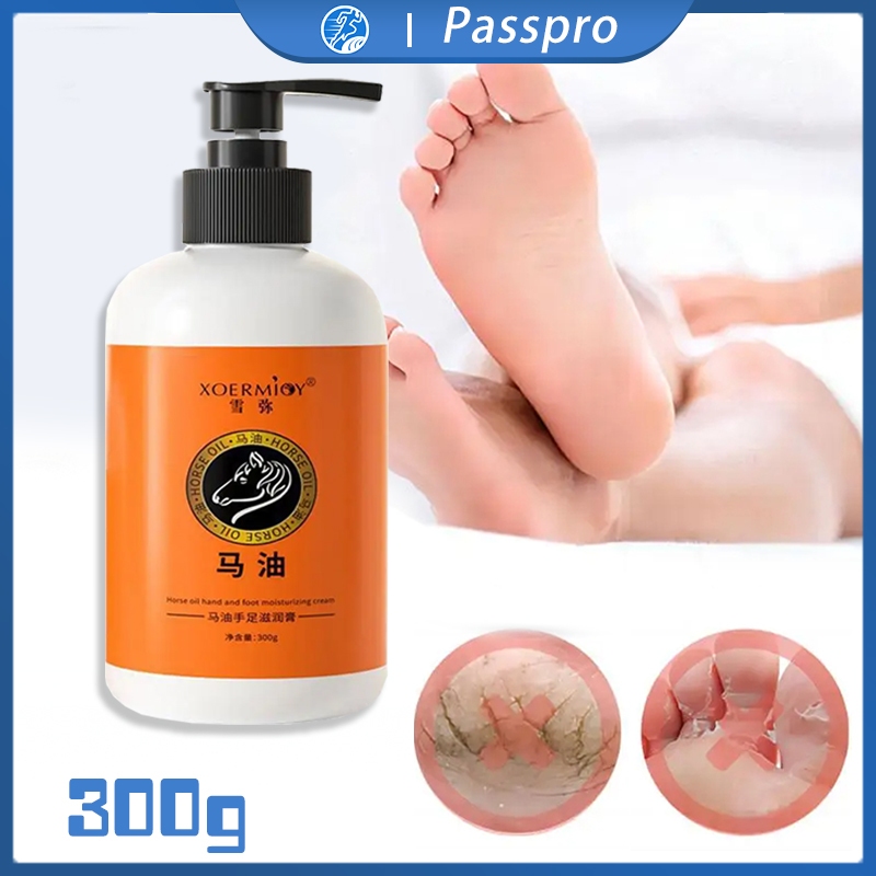 Horse Oil Foot Cream / Horse Oil Moisturizing Hand Cream Anti Kering