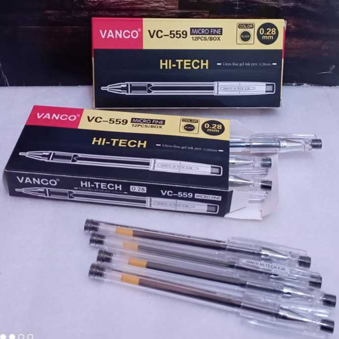 

BOLPOINT//PULPEN//PEN//PENA VANCO HI-TECH VC-559 0.28 mm 1 PACK