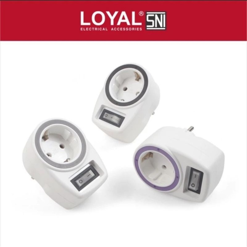 STOP KONTAK ARDE + SAKLAR 932 LOYAL