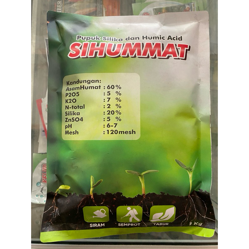 SIHUMAT 1kg ( Pupuk silica dan Humid Acid )