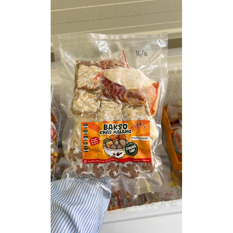 

BAKSO KOMPLIT(produk fast moving,jika stok ada di Frezer maka akan langsung di KIRIM)