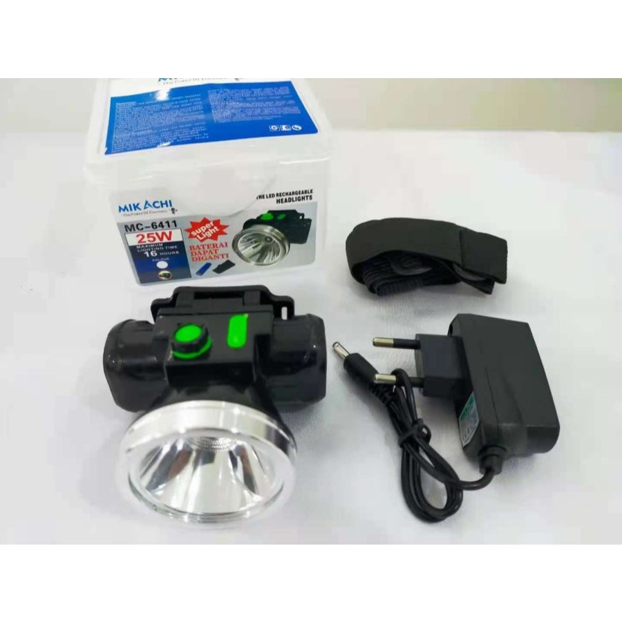 Senter Kepala 25W Mikachi MC-6411