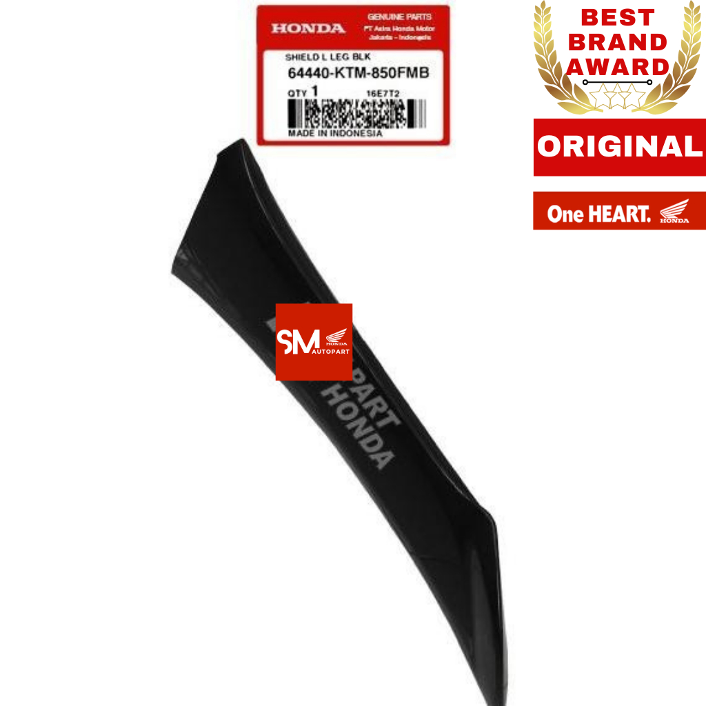 64440-KTM-850FMB Cover Sayap Luar Kiri Supra X 125 Lama 2005 - 2006